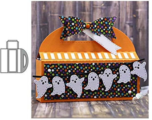 ECMQS Portable Box Stanzmaschine Stanzschablone Prägeschablonen Stanzformen Schablonen Für Scrapbooking, Herstellung Von Karten, Albumdekoration, Bilderrahmen