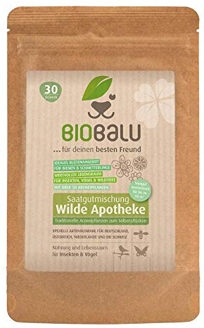 Biobalu 970135 Saatgutmischung Wilde Apotheke (30 g) (Bienenwiese)