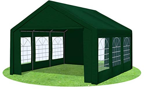 Stabilezelte 4x5m Partyzelt, Classic PRO PE GRÜN