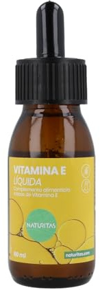 Vitamina E líquida | 60ml | Naturitas Essentials | Antioxidante | Protege las células frente al daño oxidativo | Vitaminas