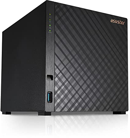 Asustor AS1104T - Servidor NAS (4 bahías, 32 TB, 4 bahías, Seagate IronWolf de 8 TB)