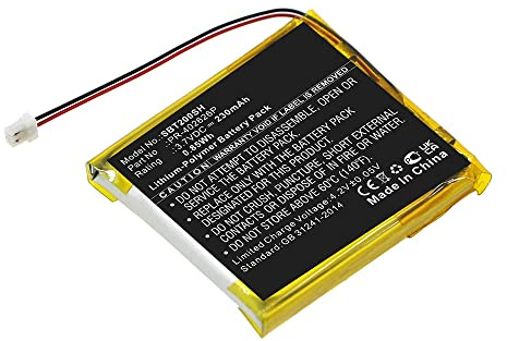 CELLONIC Batería Compatible con Suunto Spartan Trainer Wrist HR, PR-352828 | (230mAh-3.7V-Litio Polímero ) para Suunto PR-402626P