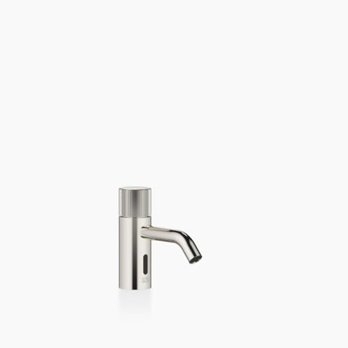 Dornbracht META Waschtischarmatur, Batteriebetrieb, ohne Ablaufgarnitur, Ausladung 125mm, 44515660-08, Farbe: Platin