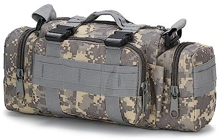 ACEXIER Taktische Gürteltasche Militär Sturm Hüfttasche Hüftgurt MOLLE Sling Armee Umhängetasche Kamera Lenker Range Taschen (ACU)