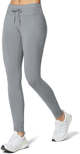 baleaf Damen Wanderleggings wasserdichte Skihose Winter Leggings Outdoor Thermohose high Waist 27