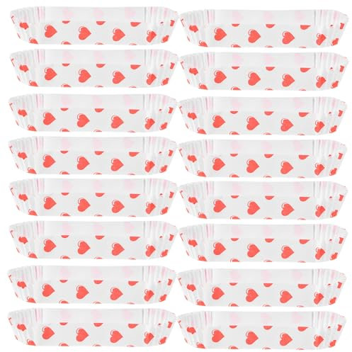 TOPBATHY Pirottini Di Carta Per Muffin 200 Pezzi Bianchi Per Torte Teglie Da Forno Per Matrimoni