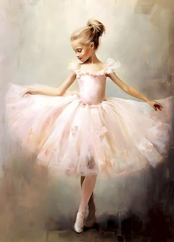 Little Ballerina Decoupage-Reispapier, 29,2 x 40,6 cm (A3), vielseitiges Design für Kunstprojekte und Bastelarbeiten CRAFT KREATIVELY