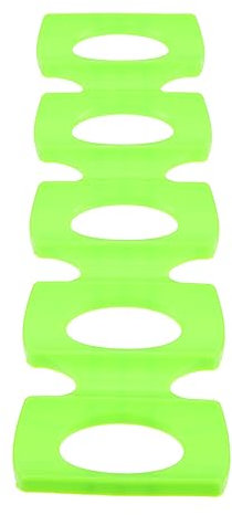 Cabilock Support Réfrigérateur Pour Bouteilles Et Canettes De Boissons Organisateur Anti-dérapant Silicone Résistant Aux Températures Extrêmes Pour Réfrigérateur Et - Couleur Verte