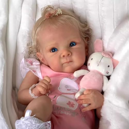 Bambole Reborn 18pollici 46cm Femmina Silicone Veri Bambola realistica Toddler Morbido bambolotti Che sembrano Occhi Aperti Neonato Maschio