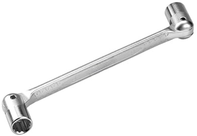 Clé à douille articulée 10 x 11 mm, idéale pour travailler dans des espaces restreints et effectuer des ajustements sur les vis et écrous.
