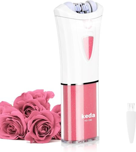 Épilateur facial pour femme - Épilateur électrique sans fil pour femme - Visage intime - Corps - Aisselles - Jambes - Bikini - Bras