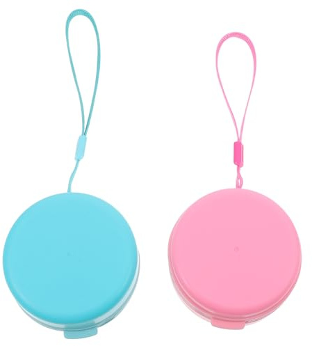 Genérico Cepillo Exfoliante Corporal de Silicona 2 Unidades Masajeador para Champú y Ducha Exfoliante para Cuero Cabelludo y Piel Sensible Colores Verde y Rosa Uso Diario y Viaje