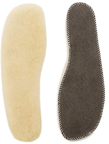 Solette realizzate al 100% in pelle di agnello medicale CHRIST- Unisex (donna e uomo) solette in morbida pelle, per l'inverno e l'estate, numeri 45-46