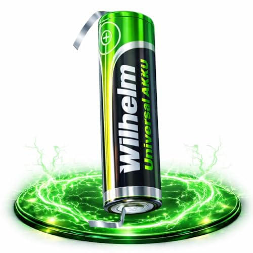 Wilhelm AA Akku mit Lötfahne U-Form Mignon Universal NiMH 1,2 V – 1 Stück