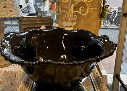 Baci Milano INSALATIERA GRANDE “JOKE TABLE & KITCHEN” D. 35 COLORE NERO