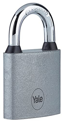 Yale candado acero endurecido cuerpo 32 mm 3 llaves seguridad estándar interior taquillas