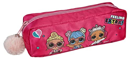 Undercover LOL Surprise - Astuccio per la scuola, elegante astuccio con motivo L.O.L