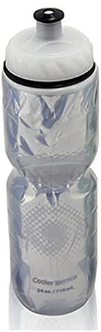 SEvso Fahrrad Wasserflasche Duale Schicht isoliert 71 0ml Portable Outdoor Bike Fahrrad Radfahren Sport Getränk Krug Wasserflasche Becher Fahrradflasche Wasserflasche Fahrrad (Size : Silver)