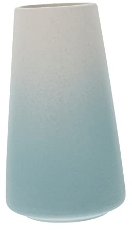 Retro Frosted Wide Mouth Ceramic Vase Table Decoration