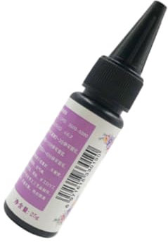 Operitacx 25g Resina Uv Indurente Nera Colla Per Gioielli Materiale Per Artigianato Pigmento Per Colorare Sicura e Facile Da Usare Per Decorazioni e Fai Da Te