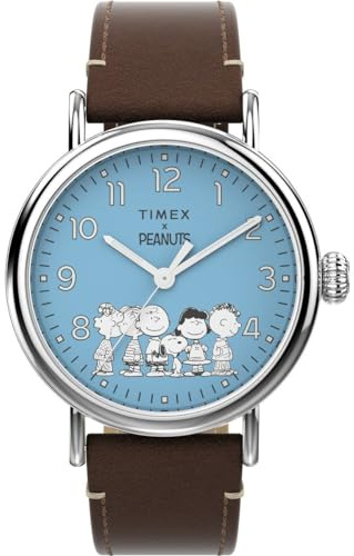 Timex Herren Analog Quarz Armbanuhr Standard x Peanuts Take Care