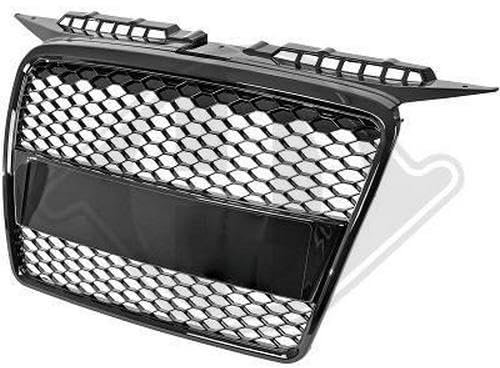 Kompatibel mit A3 8P Kühlergrill Sport Wabengrill Front Tuning Grill
