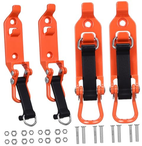 KONTONTY Roof Rack Mount Wall Mount Clamp Rack Car Clamp Rack Overlanding Gear Shed Organizer