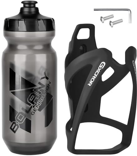 GXCROR Airtag Bike Bottle Cage,Bike Water Bottle Holder,Durable Bike Drink Holder for Most Bike