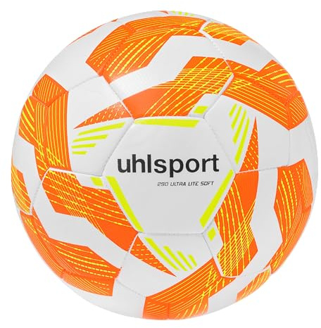 uhlsport Ultra LITE Soft 290, Junior Fußball Spielball Trainingsball Fußball, für Kinder bis zu 10 Jahren