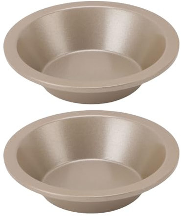Qcwwy Lot de 2 Moules à Pain Ronds pour Hamburgers, en Acier au Carbone, de Taille Standard, avec Revêtement Antiadhésif, pour la Cuisine, Idéal pour la Cuisson de Galettes de