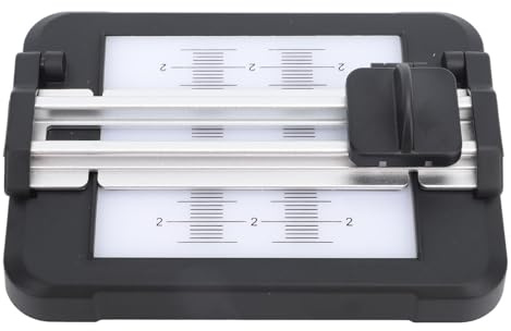 Hamwesh Diasfilmschneider für 35 Mm 120 135 Formatfilmstreifen, Negativer Filmschneider mit Einstellbarer LED -Hintergrundbeleuchtung Zum Schneiden Gerade Genauer Kanten