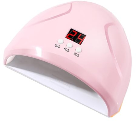 CHICAMPERA Asciugatrice per Unghie LED 36w Sensore Automatico e Timer 30/60/90s, Macchina per Polimerizzazione Gel, Display Lcd Digitale, Strumento Manicure Professionale per Uso Domestico