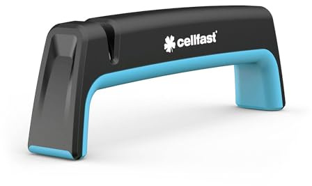 CELLFAST Axt- und Messerschärfer Schärfer Für Messer Gartenscheren Werkzeugschärfer Gartengeräte Ergonomische Form Polycarbonat