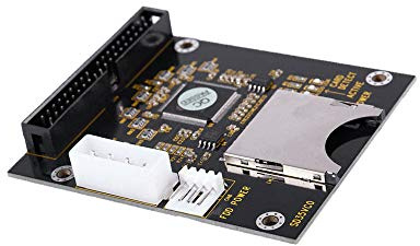 KOOBOOK 1Pcs SD SDHC Card to IDE 3.5 40Pin Male Adapter Male IDE Hard Disk Drive Adapter