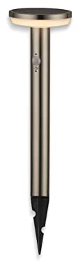LED-Wegeleuchte OPTONICA 9335 Solar-Leuchte, mit Erdspieß. 4,4 W, mit Bewegungsmelder