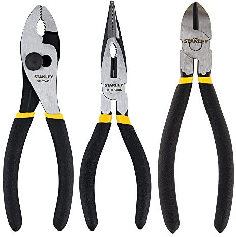 STANLEY STHT84405 Lot de 3 pinces à douille