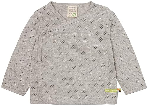 loud + proud Wickeljacke Jacquard Strick, GOTS-Zertifiziert
