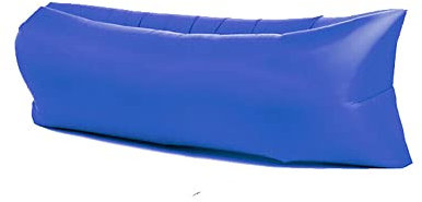 Surwin Wasserdichtes Aufblasbares Sofa,Tragbares Luft Sofa Aufblasbare, Air Lounger, Luftsofa Luftsack Für Outdoor, Strand, Reisen, Party, Camping Gadgets (200x70cm,Juwelenblau)