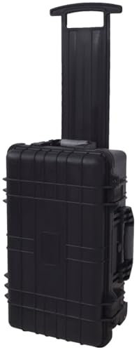 Werkzeugkoffer/Gerätekoffer mit Schaumstoffeinlage und Rädern, CIADAZ Werkzeugtrolley, Werkzeugset, Werkzeug-sets, Tool Set, Werkzeugtasche Gefüllt