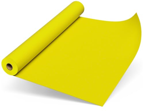 Gelbe PE FOLIE Dampfbremse Dampfsperre Dampfbremsfolie Schutzfolie (3m x 33m = 99qm)