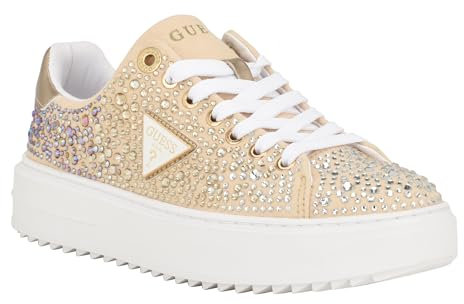 GUESS Denesa, Scarpe da Ginnastica Donna, Gold 710, 40 EU