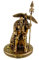 Kremers Schatzkiste Odin - Figura de alabastro de mitología nórdica (24 cm), color bronce