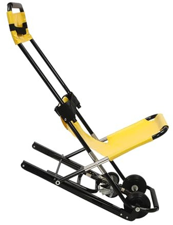 Faltbares Manuelles Treppenheben, Klettern Rollstuhl Stuhl Treppenlift, Lift Treppensackkarre 350lb