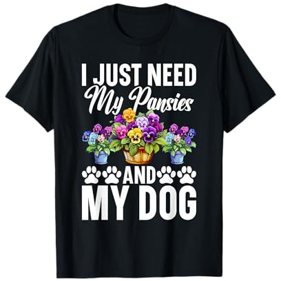 Pansy Flower Seeds for Planting Pansy Flower Garden T-Shirt