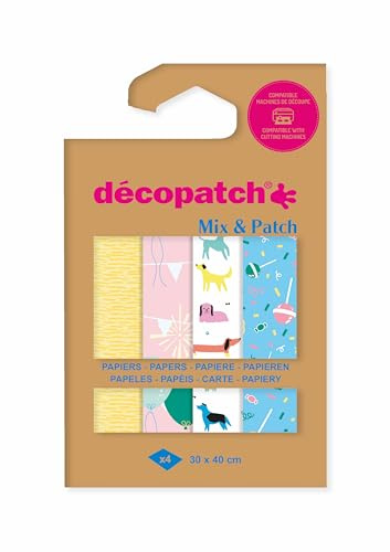 Decopatch - Blad, DP037C, flerfärgad