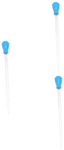 Happyyami 3pcs Manual Fish Dropper Feeder for Aquarium Cleaning Pipette Dropper Tool