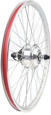 HOARLICN Hinterrad Elektro Fahrrad Motor Kit, Bike-Umrüstsatz Hinterrad-Elektrofahrrad-Kit 36V 350W Bike Nabe Umbausatz LED Kit Elektro-Fahrrad-Motor-Umrüstsatz Geeignet für 28-Zoll-Fahrräder