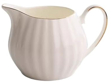 SDA287MZ Salsiera Bone China caffè di Alta qualità Bordato in Oro con Tazza di Latte Ciotola for Salsa di salsiera Europea in Ceramica for Latte Piccolo Bricco Latte