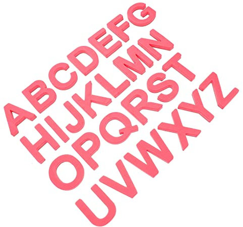 MUSISALY 26stücke Englische Großbuchstabenmagnete Für Kühlschrank Magnetische Großbuchstaben Lernmagnete Für Junge Mädchen Großbuchstabenmagnete Zum Anbringen An Kühlschränken