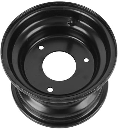 145/70-6 Gokart-Felge, 3 Löcher 6 Zoll Aluminiumlegierung Verbesserte Traktion Stilvolle Optik Gokart-Felge, Gokart-Zubehör für ATV, Quad, Dirtbike, Aufsitzmäher